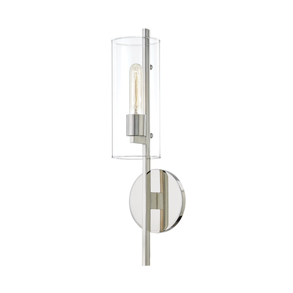 Mitzi Ariel Wall Sconce Wall Sconces Mitzi Polished Nickel 4.75x5.5x20.25 