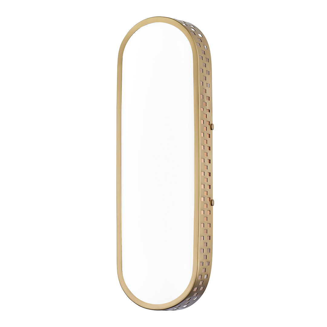 Mitzi Phoebe Wall Sconce Wall Sconces Mitzi Aged Brass 4.5x5.5x18.25 