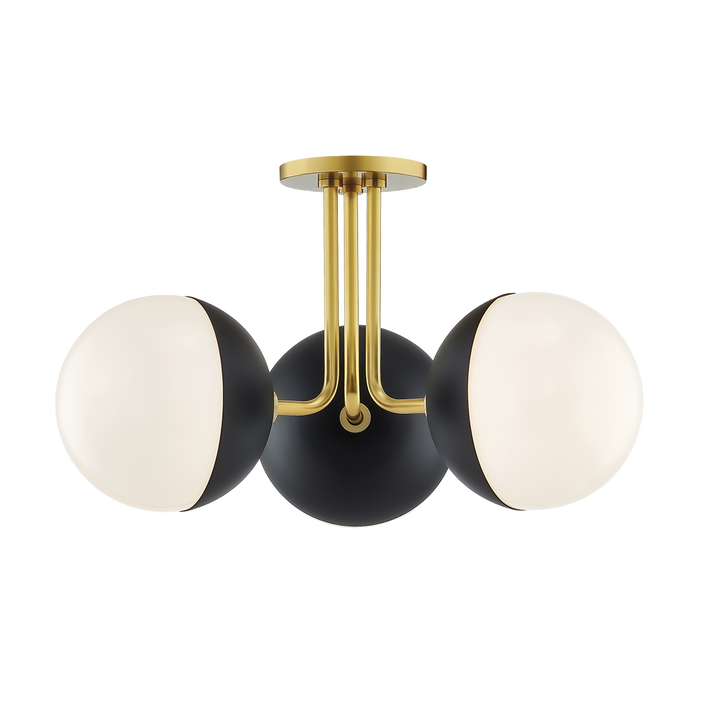 Mitzi Renee Semi Flush Ceiling Semi Flush Mounts Mitzi   