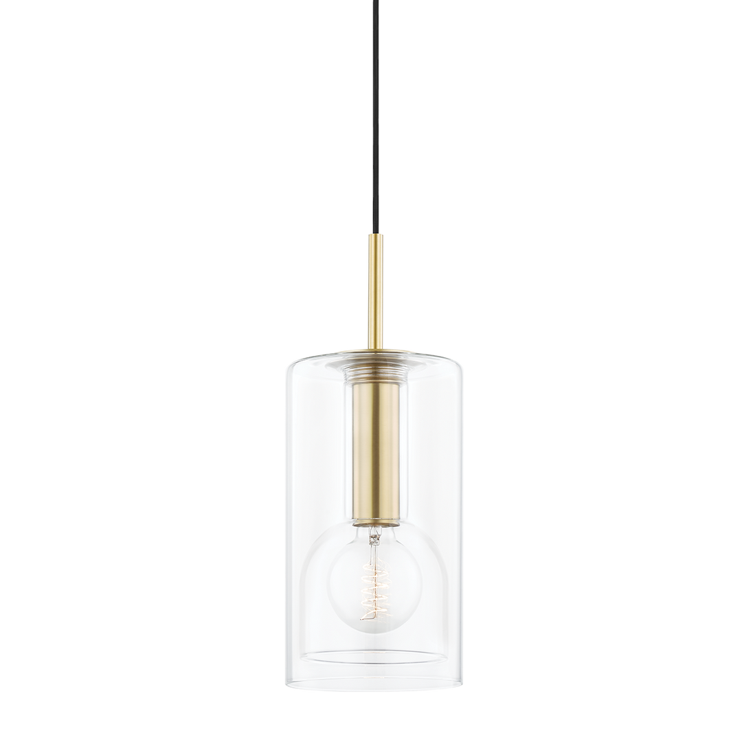 Mitzi Belinda Pendant Pendants Mitzi Aged Brass 14x6x14.75 