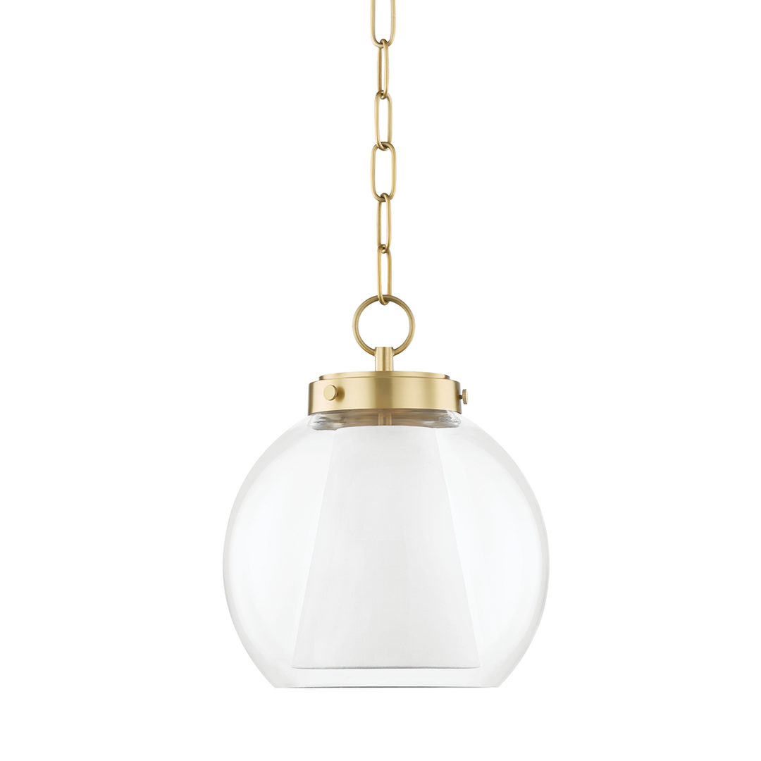 Mitzi Sasha Pendant Pendants Mitzi Aged Brass 14x10x12 