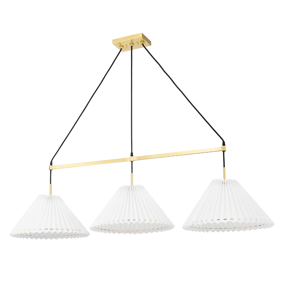 Mitzi Demi Linear Linear Chandeliers Mitzi Aged Brass  