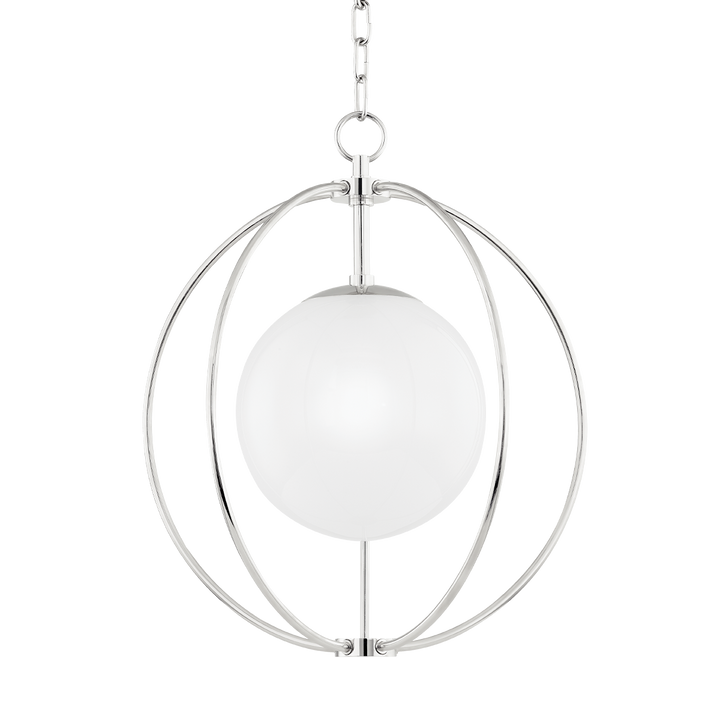 Mitzi Lyla Pendant Chandeliers Mitzi Polished Nickel 8.25x18.5x21.5 