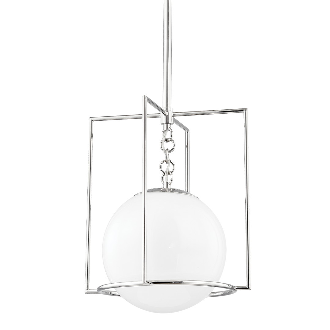 Mitzi Frankie Pendant Pendants Mitzi Polished Nickel 12x12x15.25 