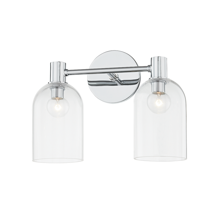 Mitzi Paisley Bath and Vanity Vanity Lights Mitzi Polished Chrome 13.75x13x9.75 