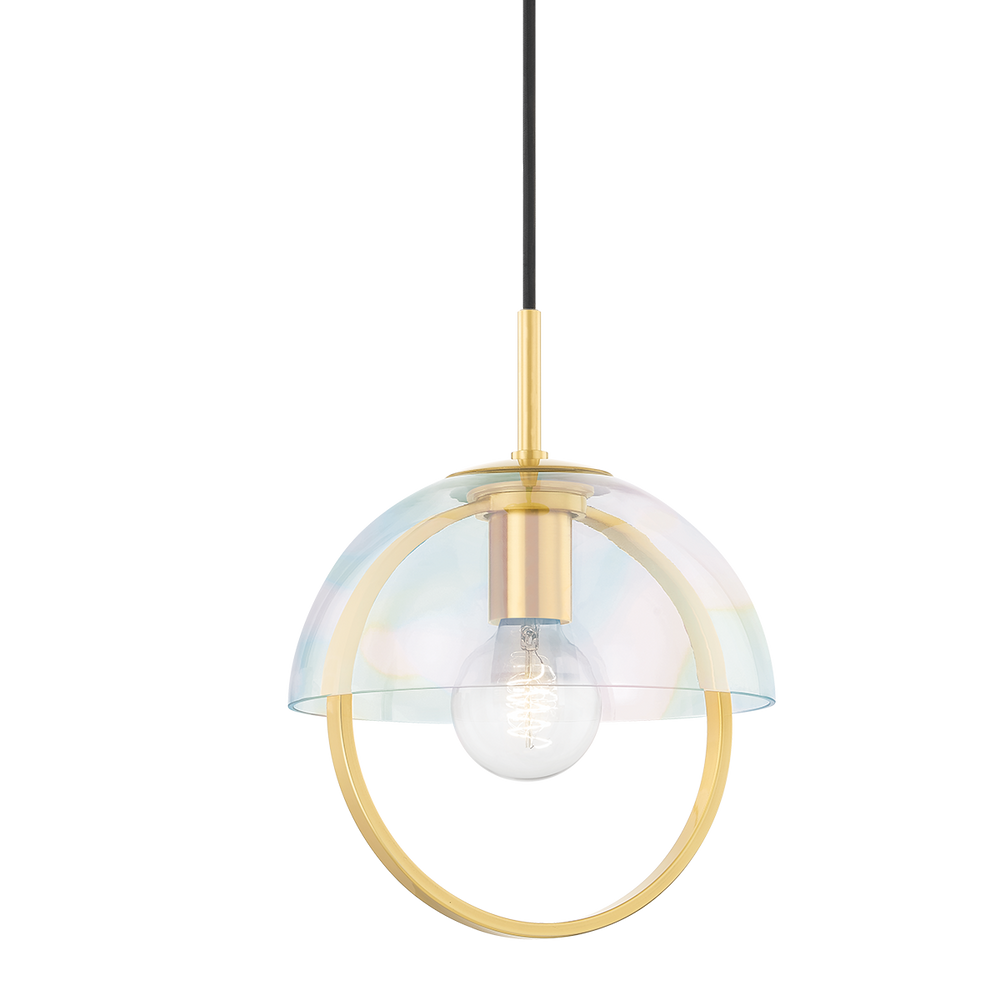 Mitzi MERIAH Pendant Pendants Mitzi Aged Brass 12.25x10x12.75 