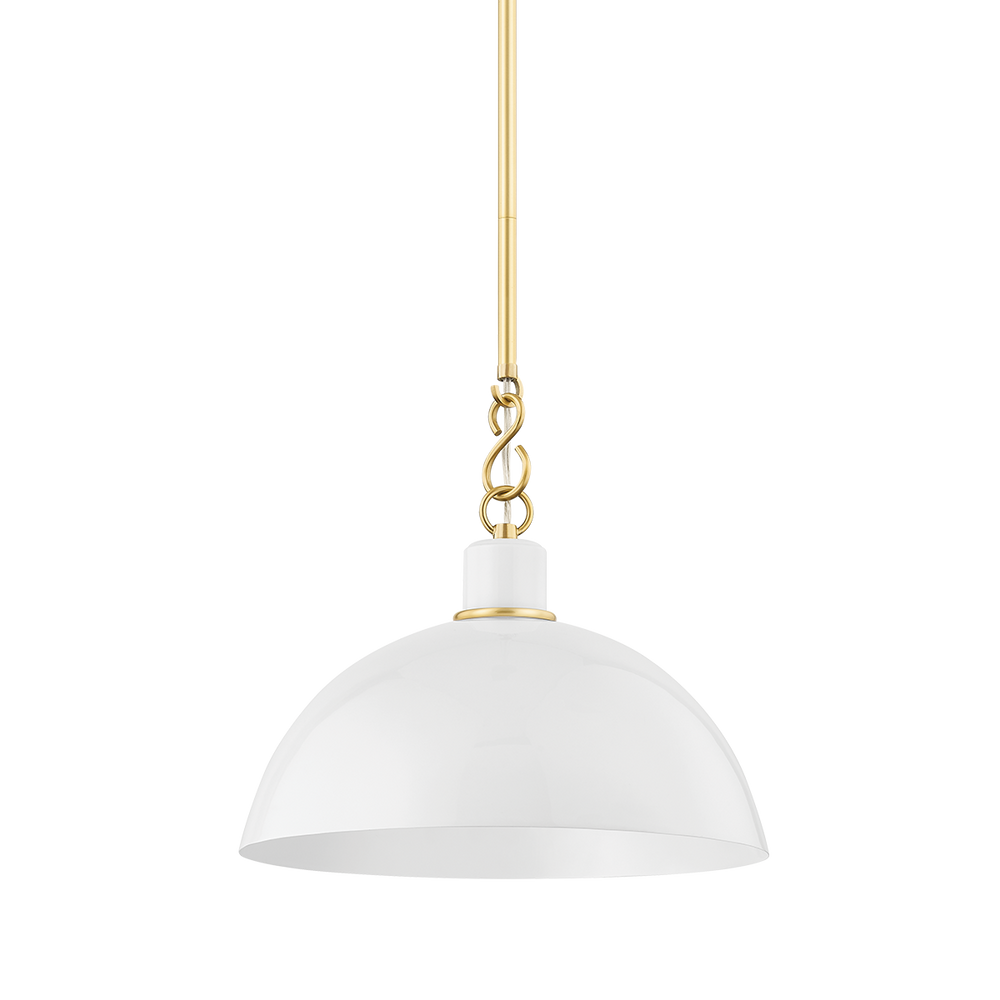 Mitzi CAMILLE Pendant Pendants Mitzi Aged Brass 15x13x9.25 