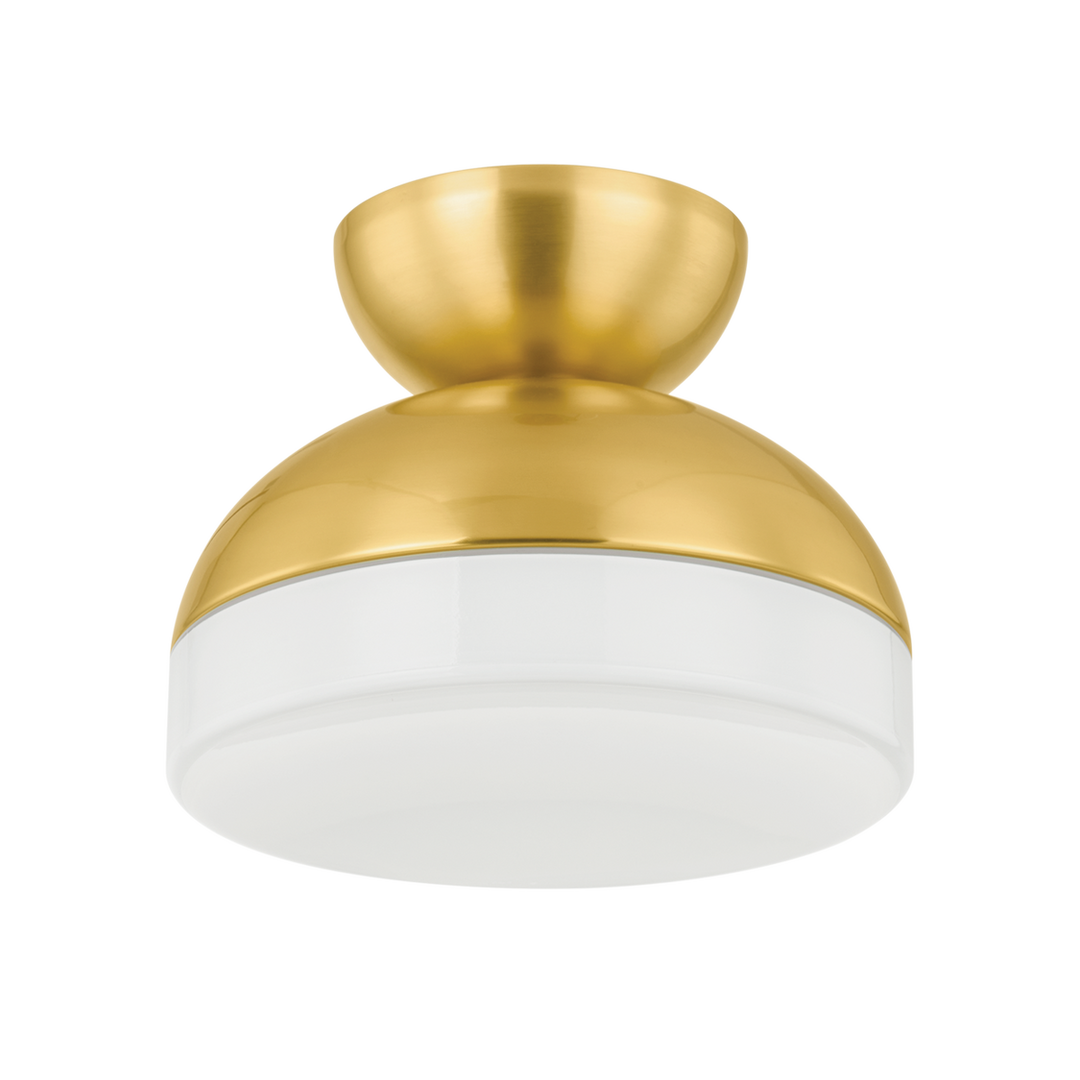 Mitzi RUE Flush Mount Ceiling Flush Mounts Mitzi Aged Brass  