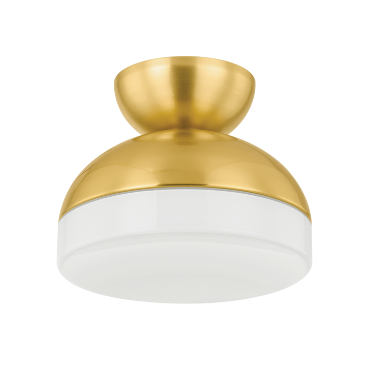 Mitzi RUE Flush Mount Ceiling Flush Mounts Mitzi Aged Brass  