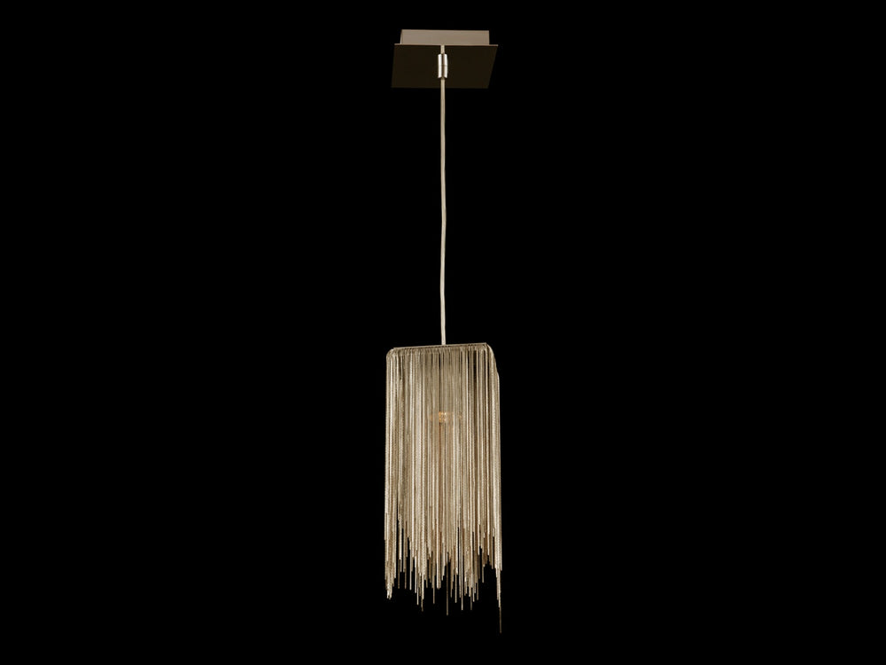 Avenue Lighting Fountain Ave. 6"W Square Pendant HF1204-G in Gold
