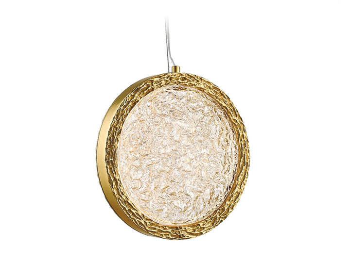 Avenue Lighting Bottega 13"W Ring LED Pendant HF5020-PB in Polished Brass