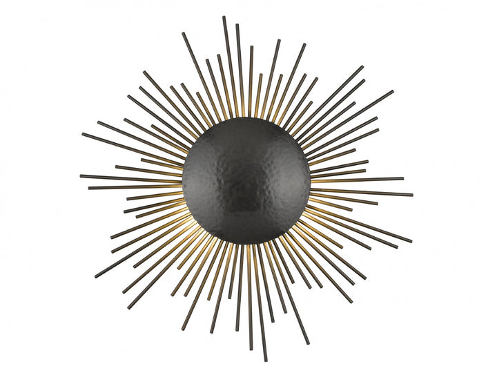 Avenue Lighting Marquee St. 22"W LED Wall Sconce HF5099-HDBZ in Hammered Dark Bronze