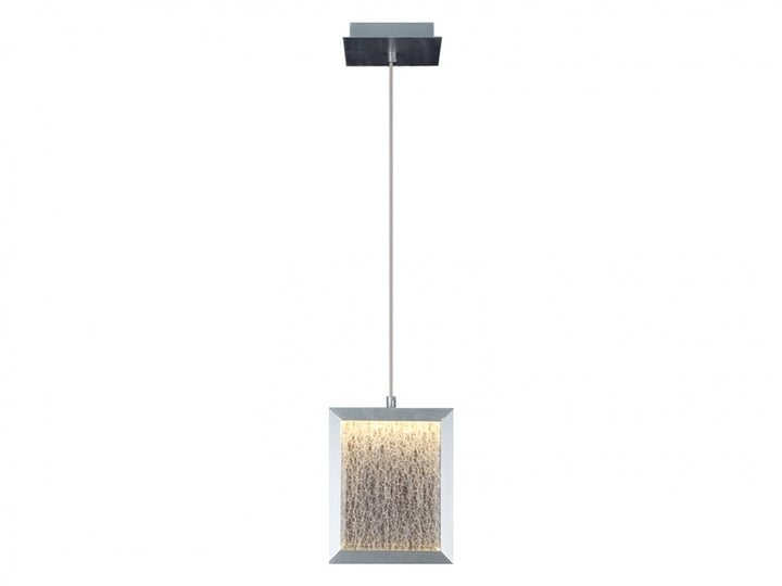 Avenue Lighting Brentwood 9"W Rectangular LED Pendant HF6014-BA in Brushed Aluminum