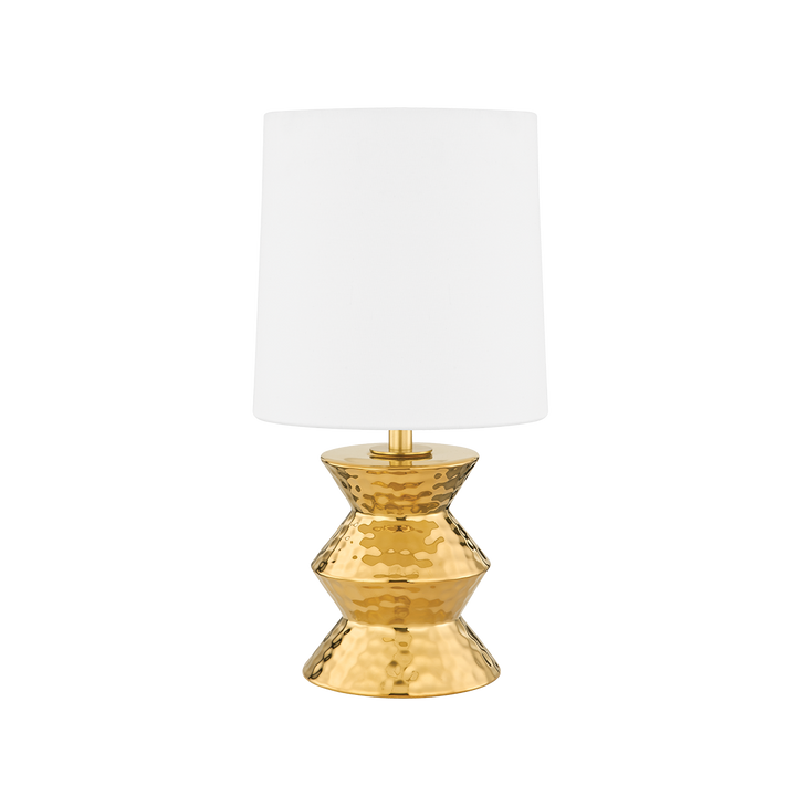 Mitzi Zoe Table Lamp Table Lamps Mitzi AGED BRASS CERAMIC GOLD 7x9.5x16.5 