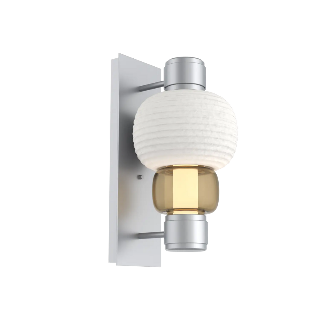 Hammerton Studio Torno Mandrel Sconce Classic Silver / Single / Bronze / Chalk Ceramic