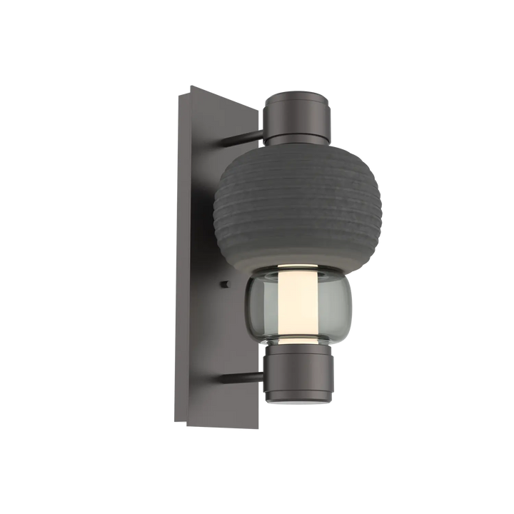 Hammerton Studio Torno Mandrel Sconce Graphite / Single / Smoke / Charcoal Ceramic