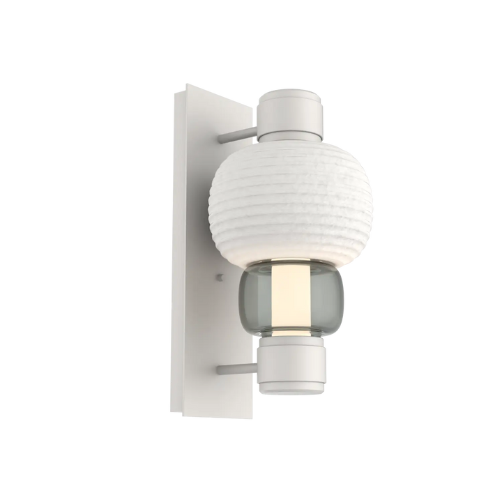 Hammerton Studio Torno Mandrel Sconce Salt White / Single / Smoke / Chalk Ceramic