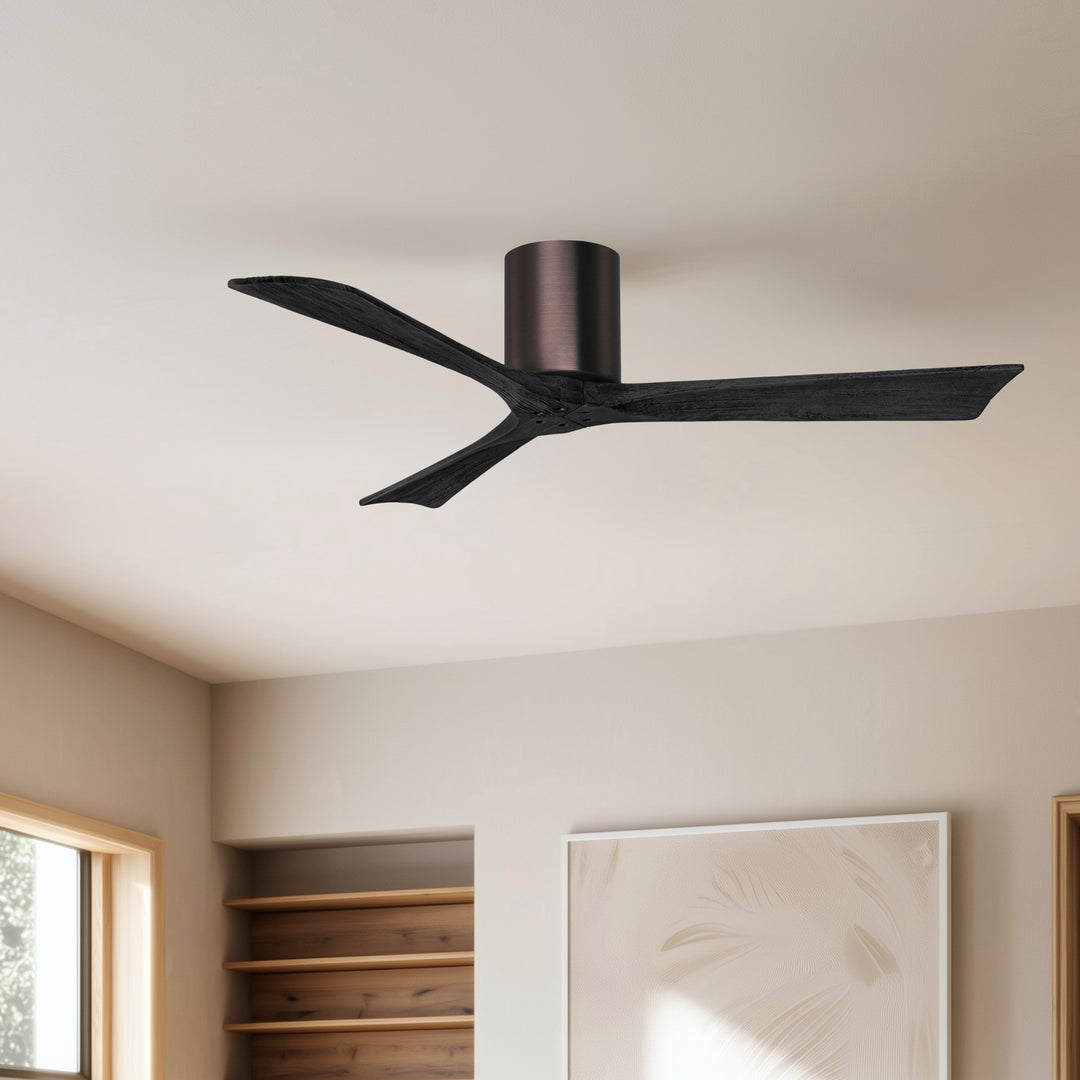 Matthews Fan Company Irene-3H 52" Flush Mounted Ceiling Fan