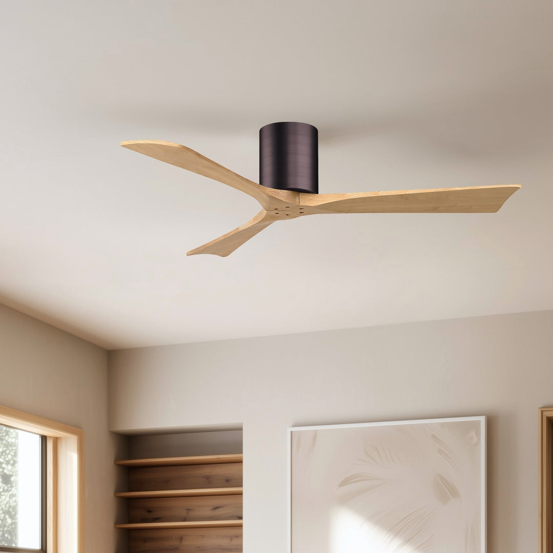 Matthews Fan Company Irene-3H 52" Flush Mounted Ceiling Fan