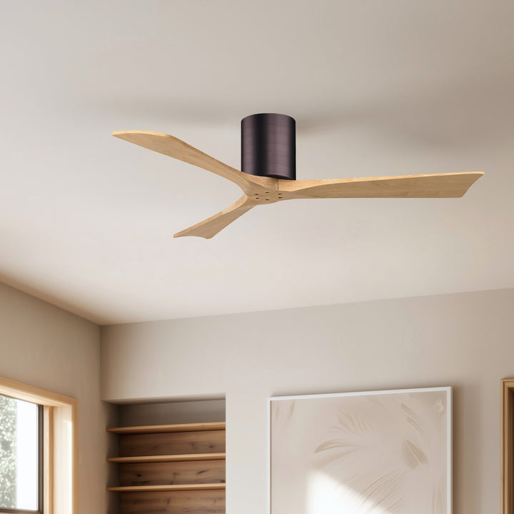 Matthews Fan Company Irene-3H 52" Flush Mounted Ceiling Fan