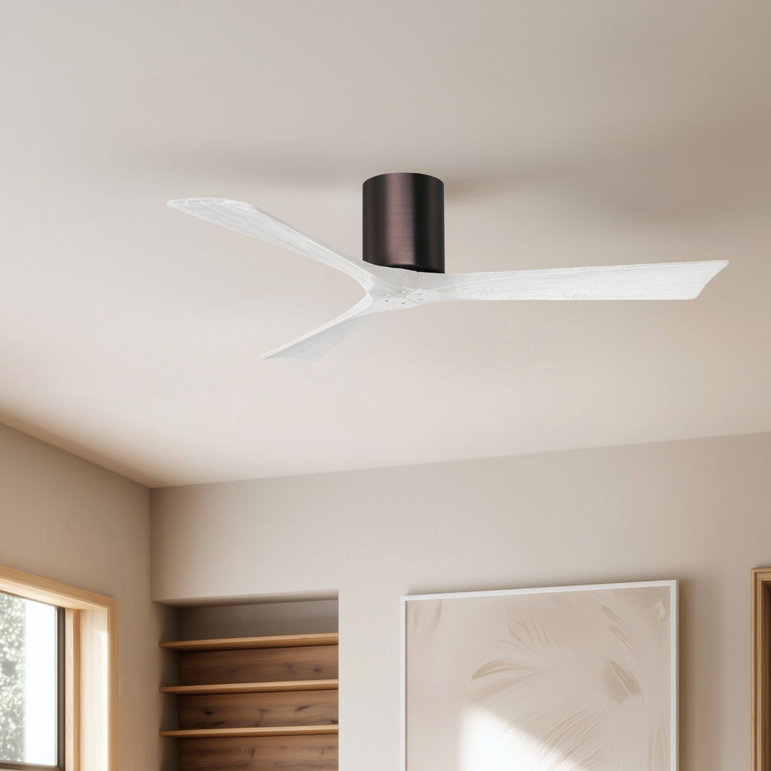 Matthews Fan Company Irene-3H 52" Flush Mounted Ceiling Fan