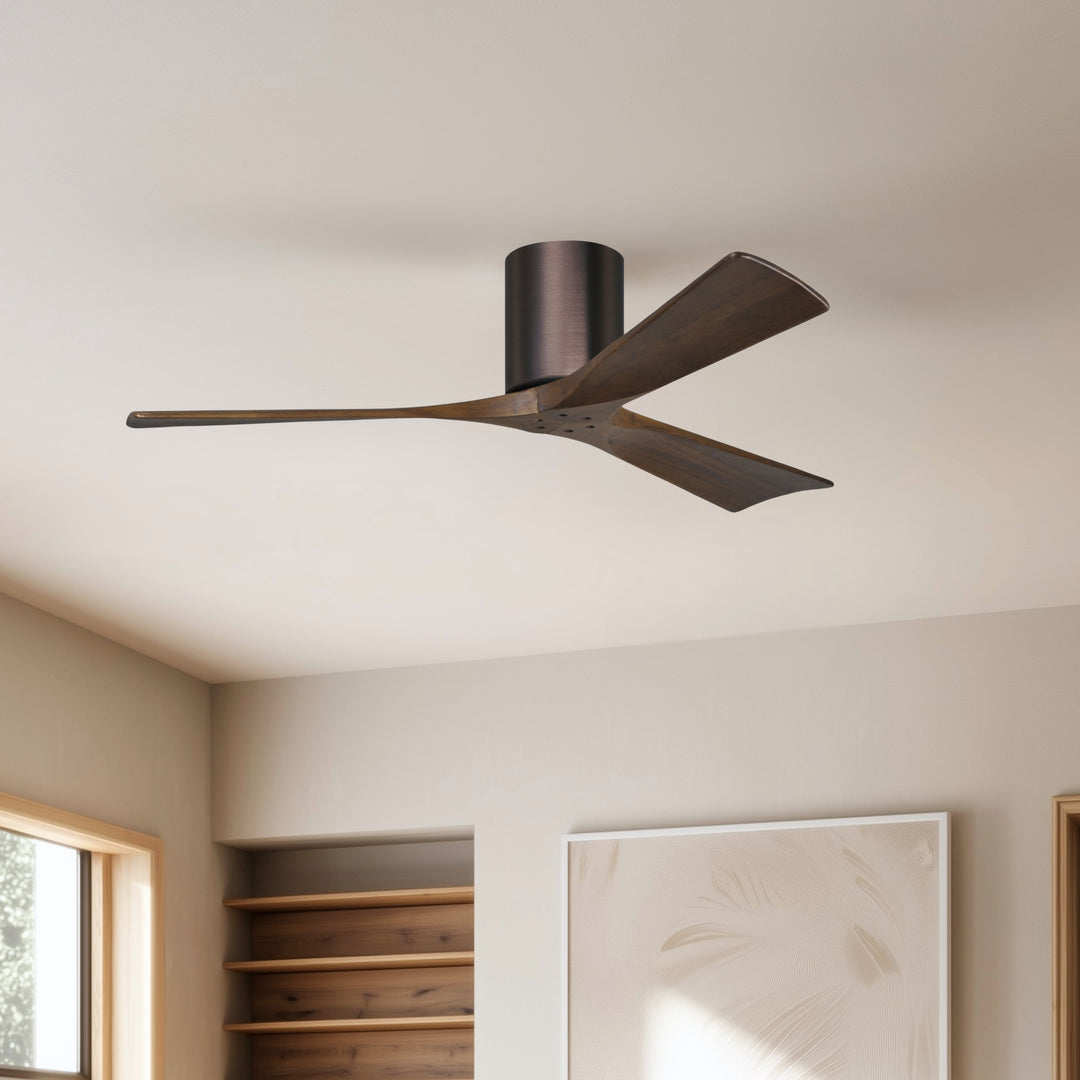 Matthews Fan Company Irene-3H 52" Flush Mounted Ceiling Fan