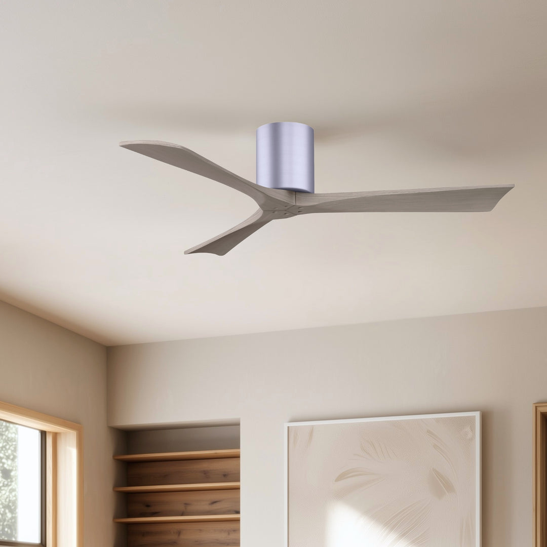 Matthews Fan Company Irene-3H 52" Flush Mounted Ceiling Fan
