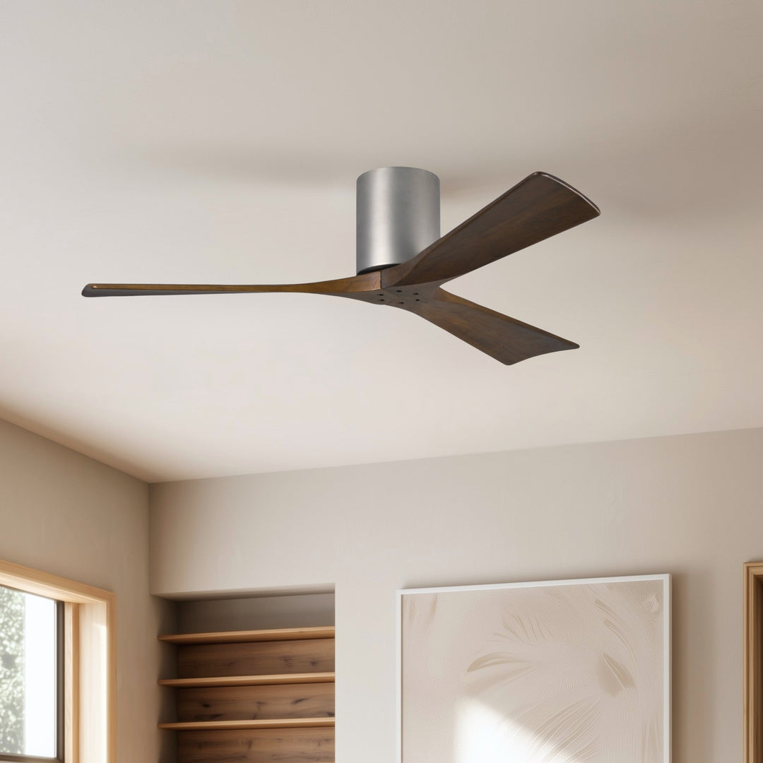 Matthews Fan Company Irene-3H 52" Flush Mounted Ceiling Fan