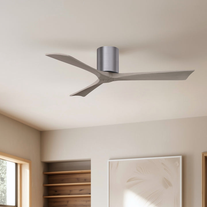 Matthews Fan Company Irene-3H 52" Flush Mounted Ceiling Fan