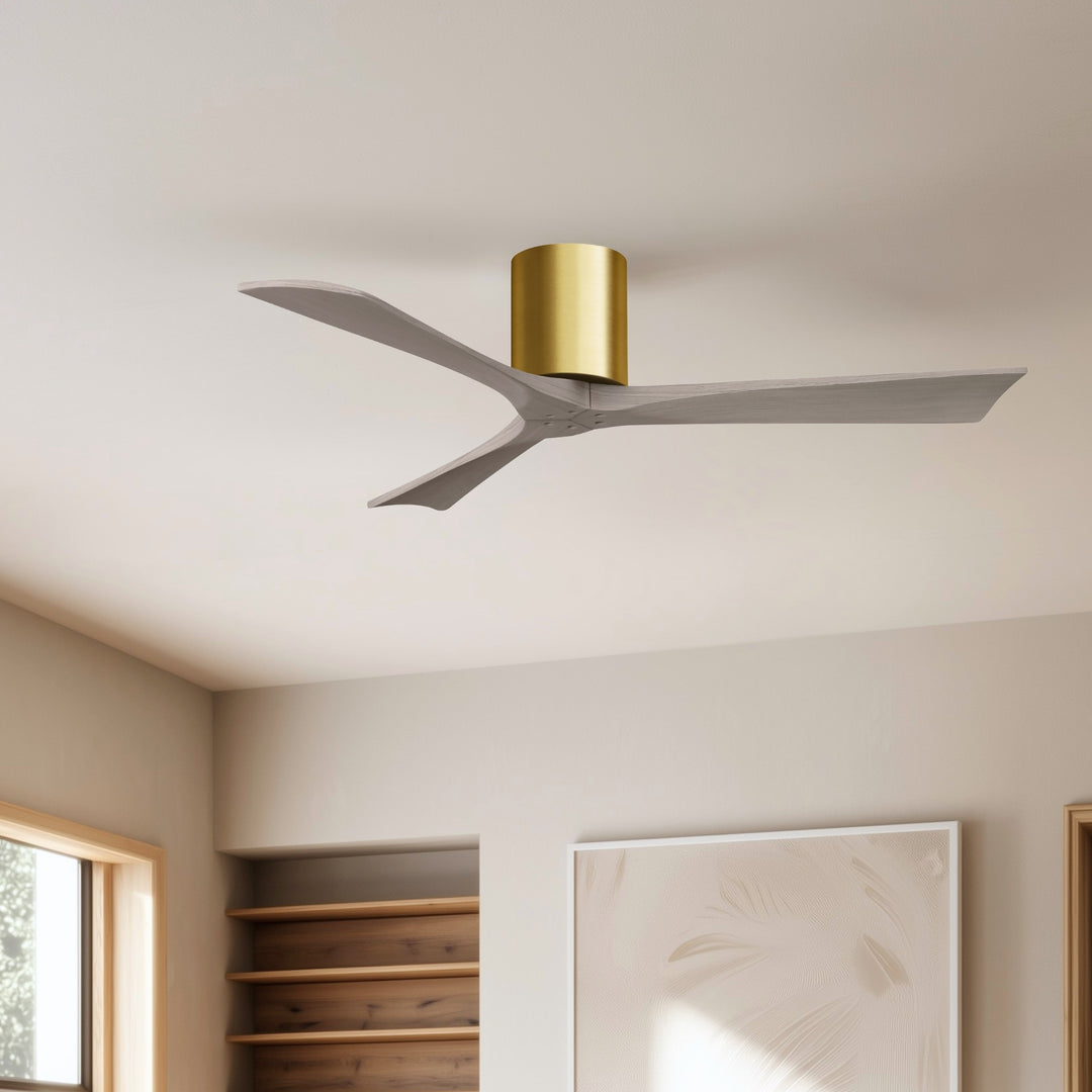 Matthews Fan Company Irene-3H 52" Flush Mounted Ceiling Fan