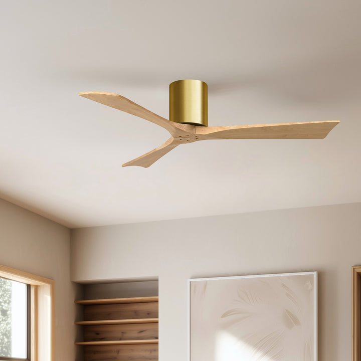 Matthews Fan Company Irene-3H 52" Flush Mounted Ceiling Fan