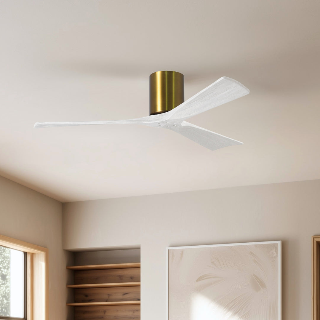Matthews Fan Company Irene-3H 52" Flush Mounted Ceiling Fan