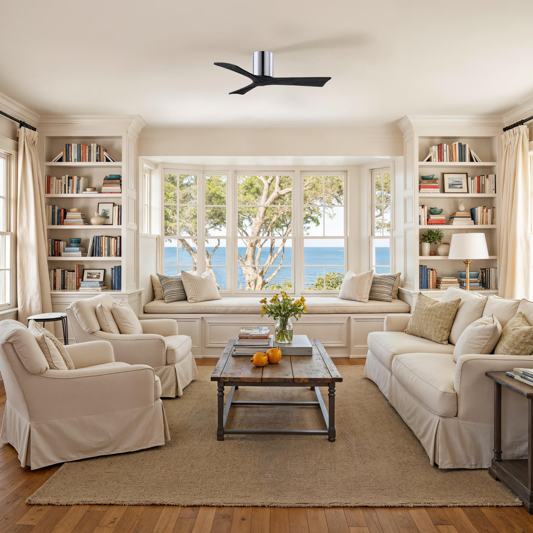 Matthews Fan Company Irene-3H 42" Flush Mounted Ceiling Fan