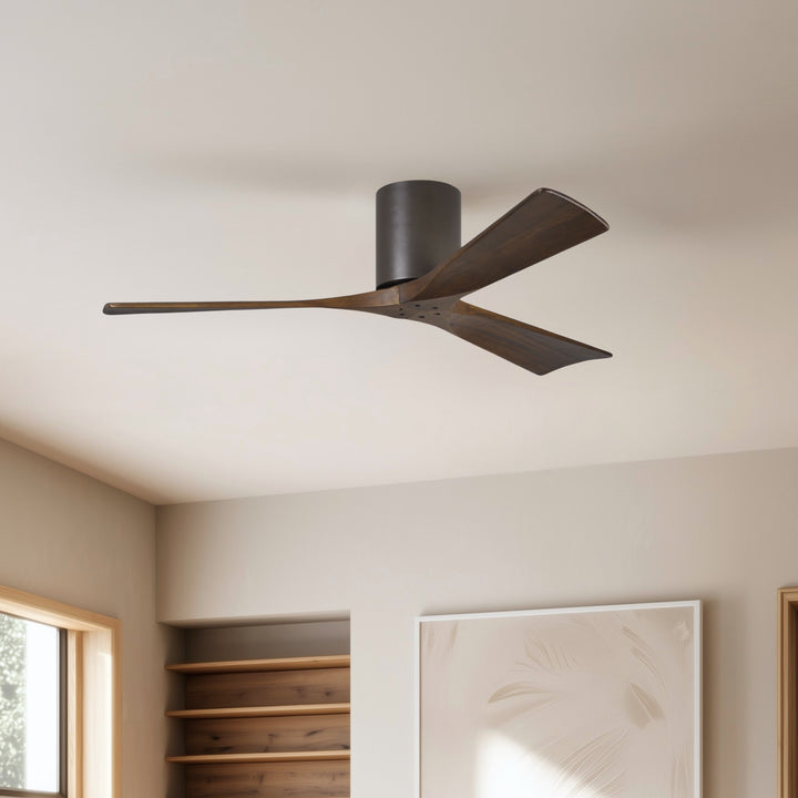 Matthews Fan Company Irene-3H 52" Flush Mounted Ceiling Fan