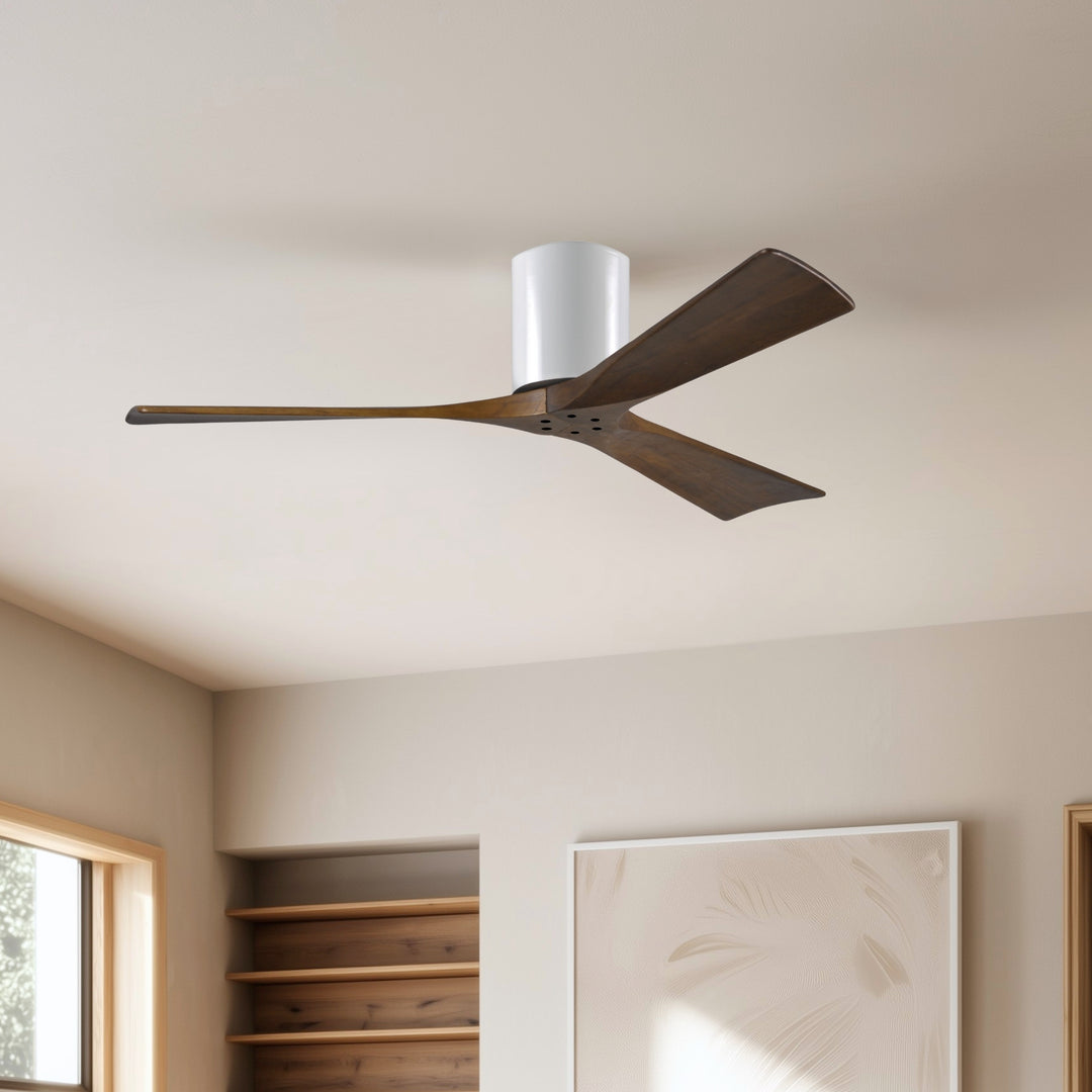 Matthews Fan Company Irene-3H 52" Flush Mounted Ceiling Fan