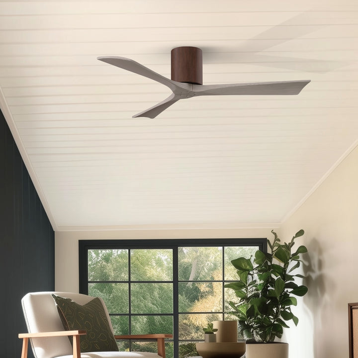 Matthews Fan Company Irene-3H 52" Flush Mounted Ceiling Fan