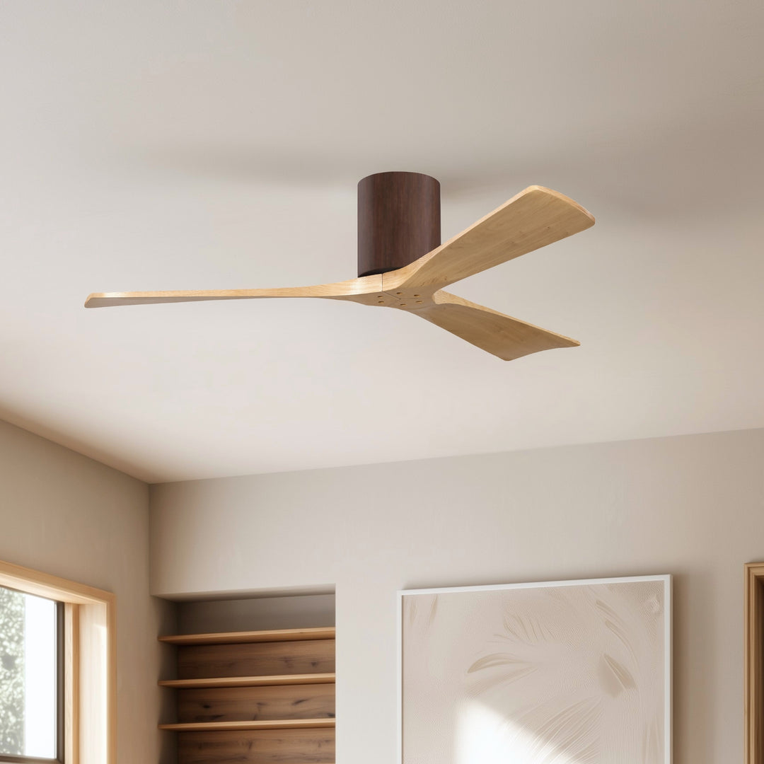 Matthews Fan Company Irene-3H 52" Flush Mounted Ceiling Fan