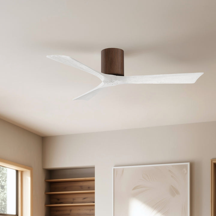 Matthews Fan Company Irene-3H 52" Flush Mounted Ceiling Fan