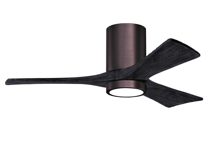 Matthews Fan Company Irene-3HLK 42" Flush Mounted Ceiling Fan with LED Light Kit