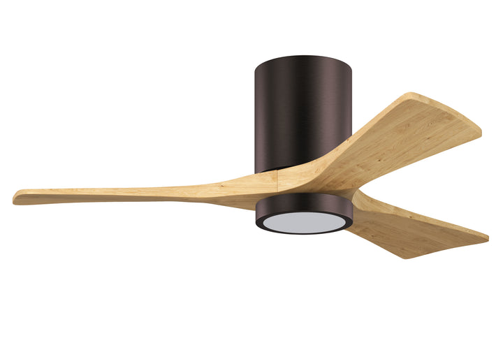 Matthews Fan Company Irene-3HLK 42" Flush Mounted Ceiling Fan with LED Light Kit