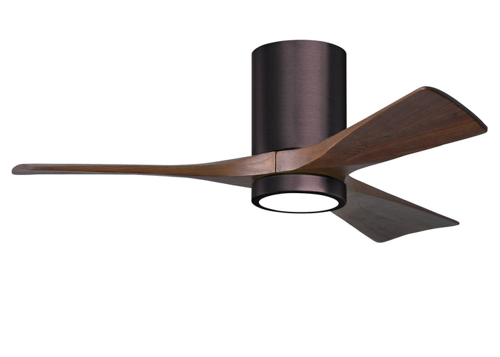 Matthews Fan Company Irene-3HLK 42" Flush Mounted Ceiling Fan with LED Light Kit