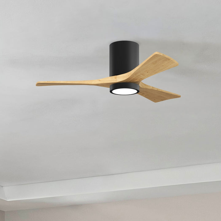 Matthews Fan Company Irene-3HLK 42" Flush Mounted Ceiling Fan with LED Light Kit