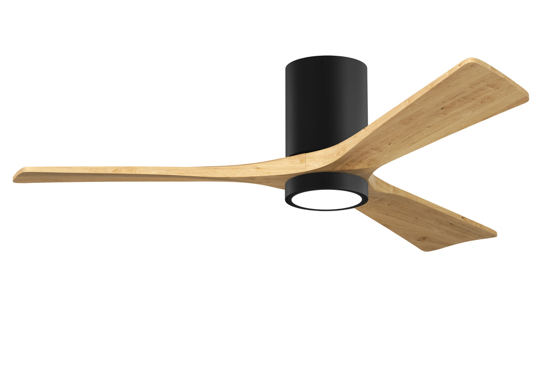 Matthews Fan Company Irene-3HLK 52" Flush Mounted Ceiling Fan with LED Light Kit