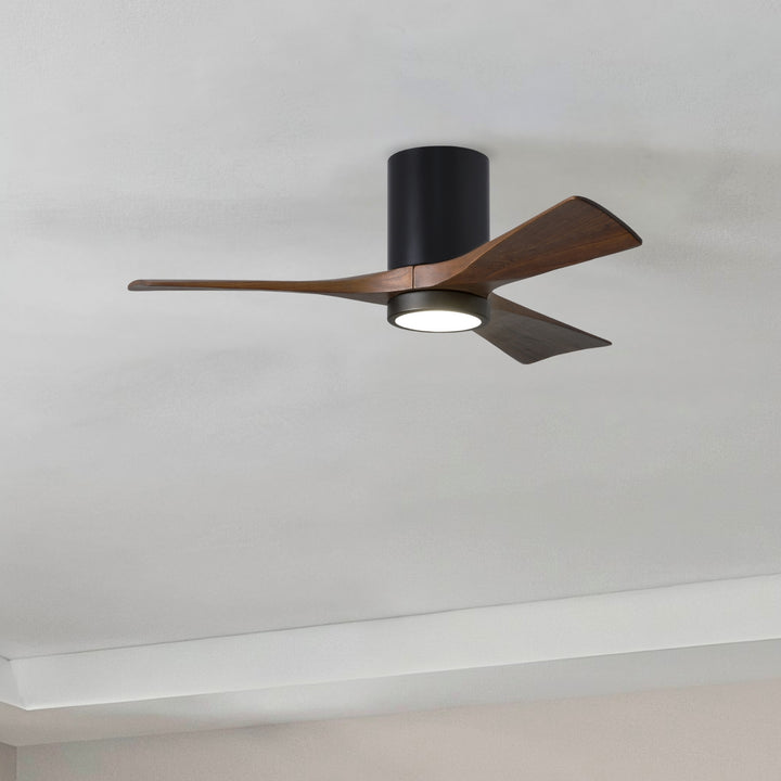 Matthews Fan Company Irene-3HLK 42" Flush Mounted Ceiling Fan with LED Light Kit