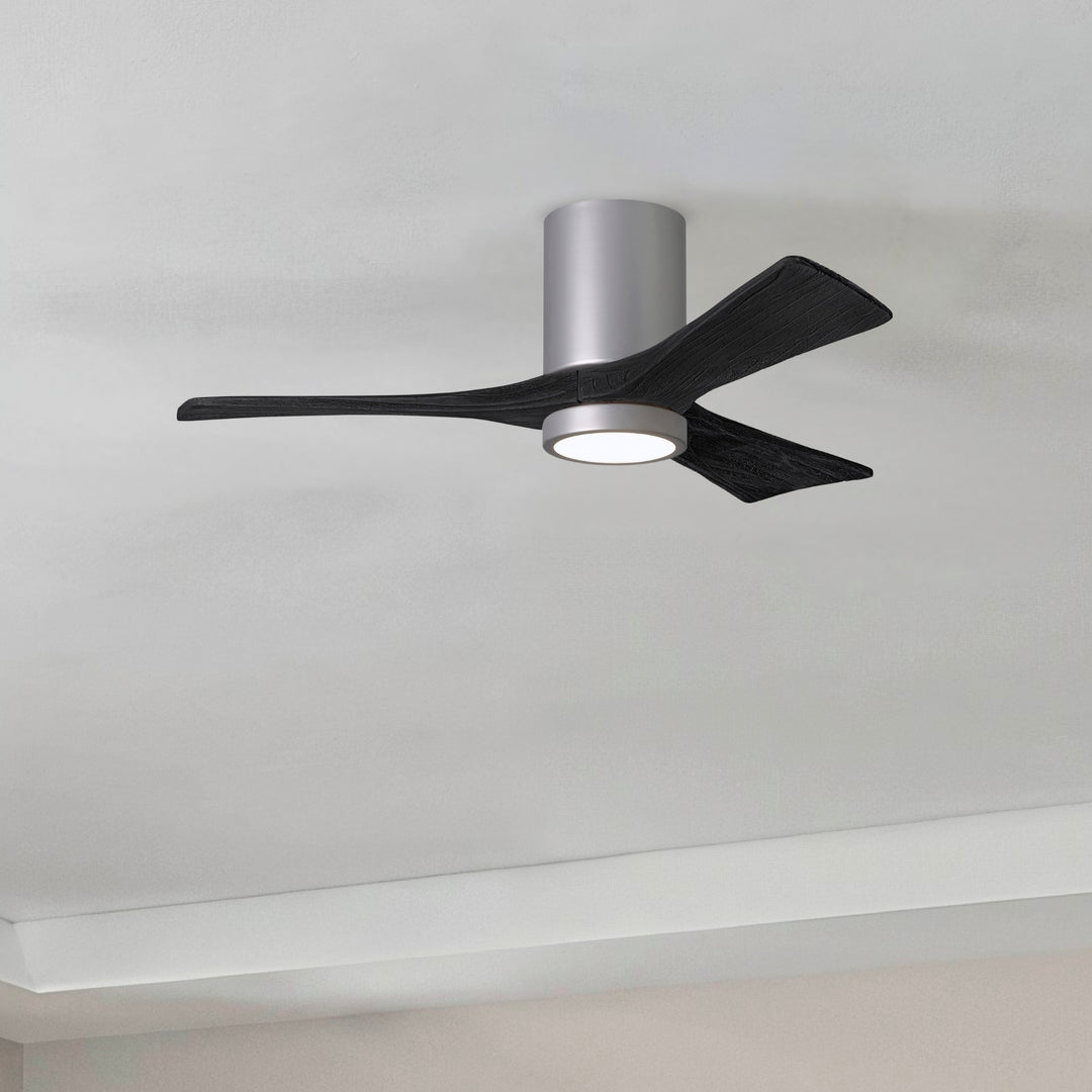Matthews Fan Company Irene-3HLK 42" Flush Mounted Ceiling Fan with LED Light Kit