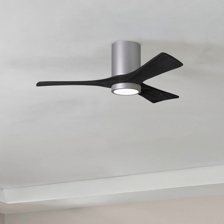 Matthews Fan Company Irene-3HLK 42" Flush Mounted Ceiling Fan with LED Light Kit