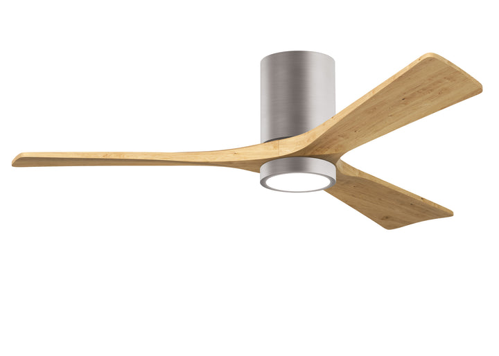 Matthews Fan Company Irene-3HLK 52" Flush Mounted Ceiling Fan with LED Light Kit