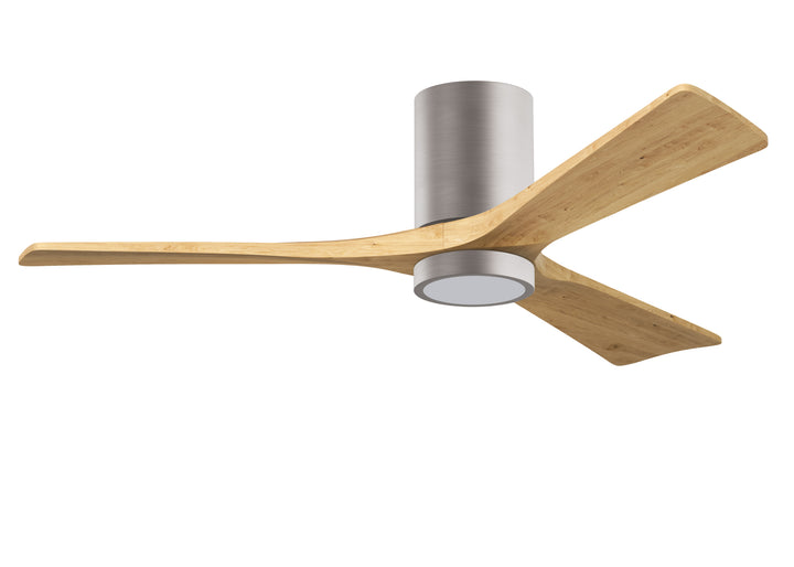 Matthews Fan Company Irene-3HLK 52" Flush Mounted Ceiling Fan with LED Light Kit