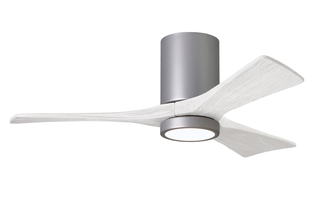 Matthews Fan Company Irene-3HLK 42" Flush Mounted Ceiling Fan with LED Light Kit