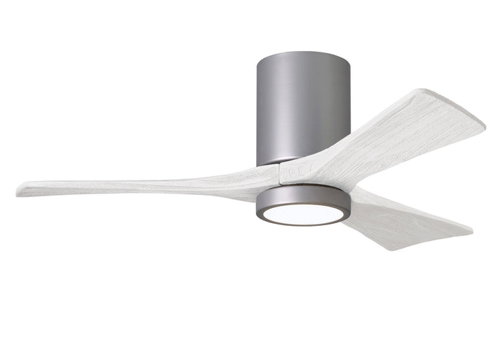 Matthews Fan Company Irene-3HLK 42" Flush Mounted Ceiling Fan with LED Light Kit